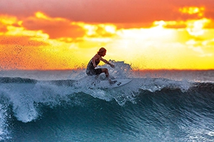surfing